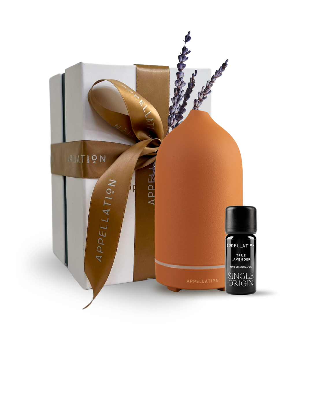 DIFFUSER GIFT SET | Biscuit Diffuser & Lavender Essential Oil – Appellation