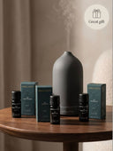 Calm Kit | Charcoal Diffuser With Trio of Essential Oils for Calm