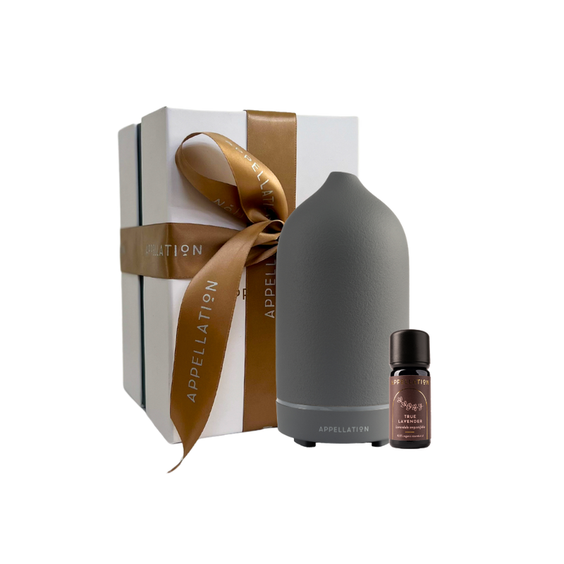 Charcoal Diffuser & Lavender Set