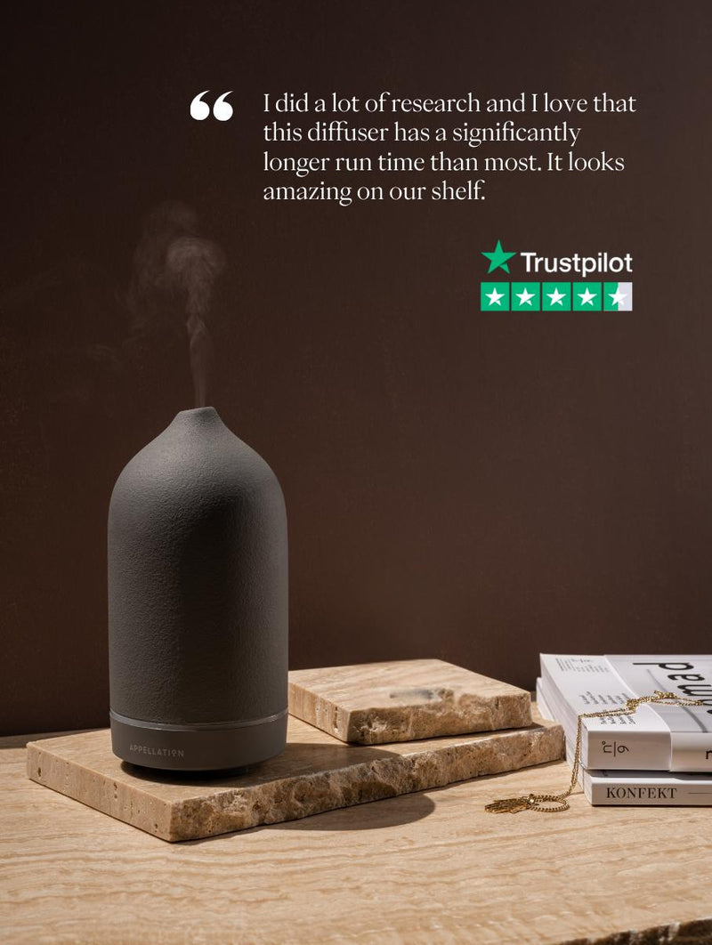 Stone Essential Oil Diffuser | Charcoal