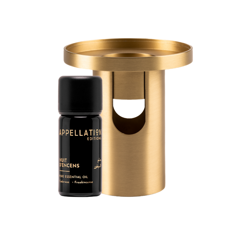 Editions Duo | Nuit D'Encens & Ember Brass Oil Burner