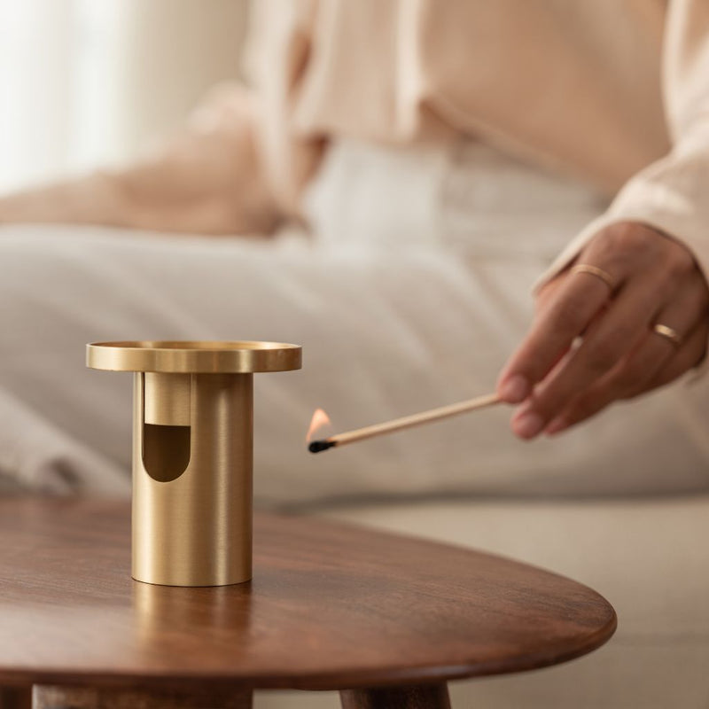 Editions Duo | Nuit D'Encens & Ember Brass Oil Burner