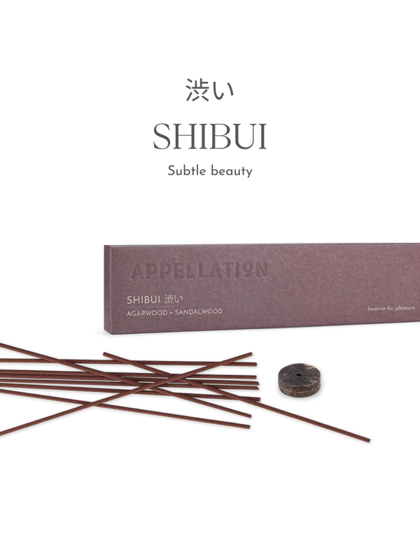 Shibui | Agarwood & Sandalwood | Japanese Incense