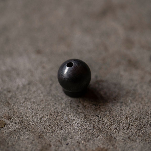 Sphere | Black Brass Incense Holder